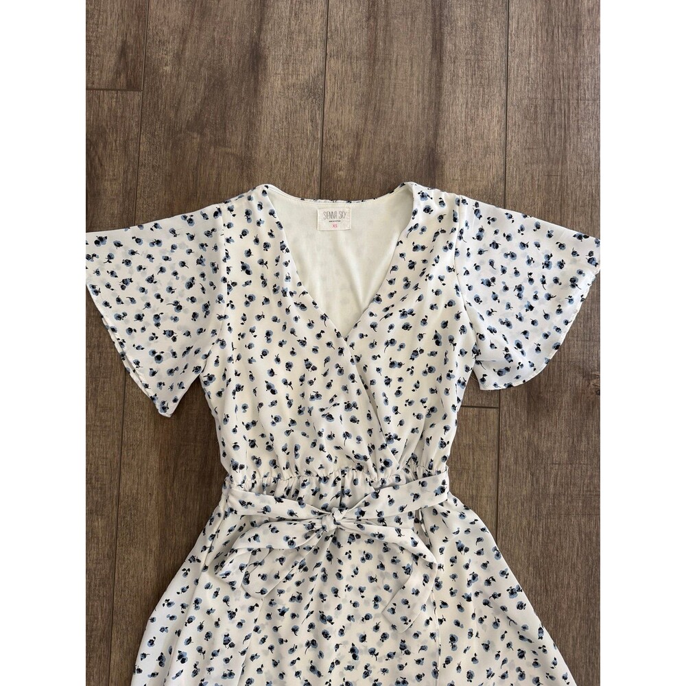 Flower Garden Party Dress Sienna Sky XS